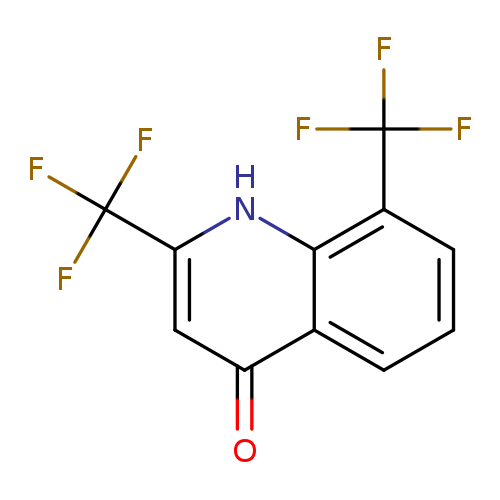 O=c1cc([nH]c2c1cccc2C(F)(F)F)C(F)(F)F