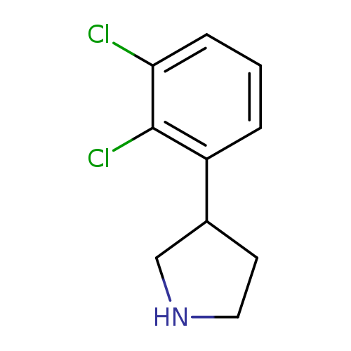 Clc1cccc(c1Cl)C1CNCC1