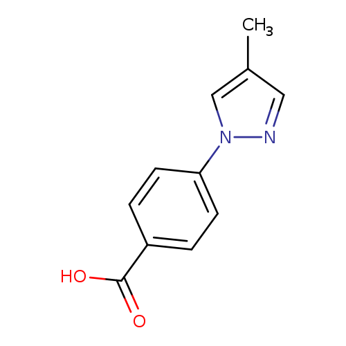 OC(=O)c1ccc(cc1)n1ncc(c1)C
