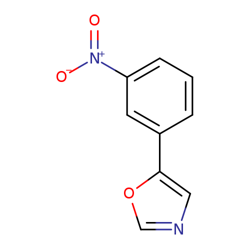 [O-][N+](=O)c1cccc(c1)c1cnco1