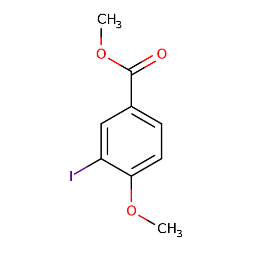 COC(=O)c1ccc(c(c1)I)OC