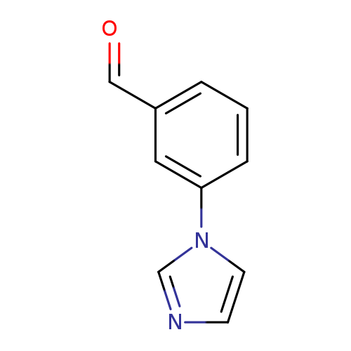 O=Cc1cccc(c1)n1cncc1