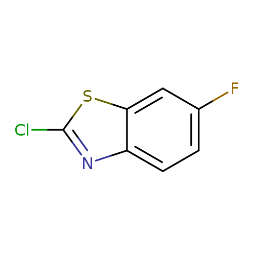 Fc1ccc2c(c1)sc(n2)Cl