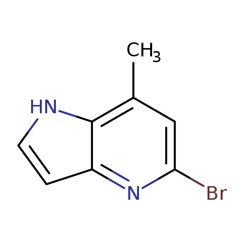 Brc1cc(C)c2c(n1)cc[nH]2