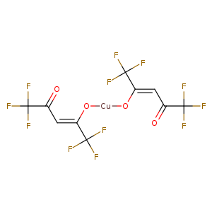 O=C(C(F)(F)F)/C=C(/C(F)(F)F)O[Cu]O/C(=CC(=O)C(F)(F)F)/C(F)(F)F