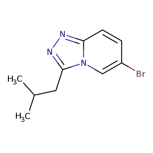 CC(Cc1nnc2n1cc(Br)cc2)C