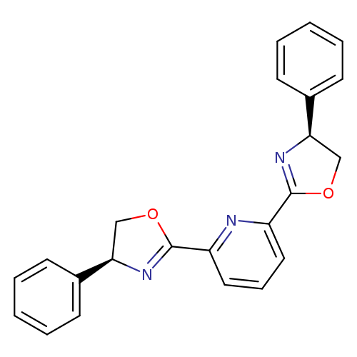 C1OC(=N[C@H]1c1ccccc1)c1cccc(n1)C1=N[C@H](CO1)c1ccccc1