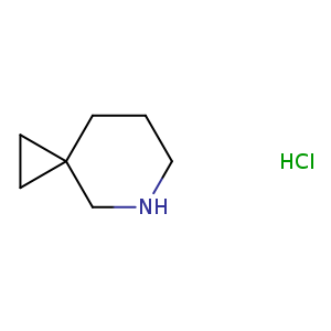 C1CCC2(CN1)CC2.Cl