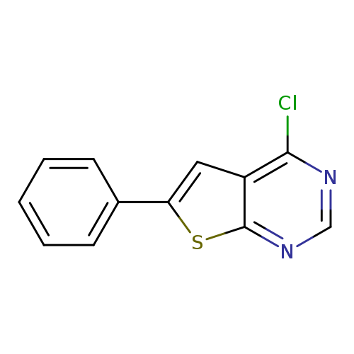 Clc1ncnc2c1cc(s2)c1ccccc1