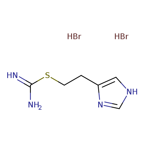 NC(=N)SCCc1c[nH]cn1.Br.Br