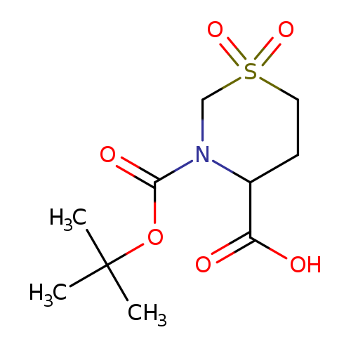 OC(=O)C1CCS(=O)(=O)CN1C(=O)OC(C)(C)C