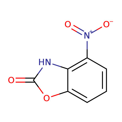 [O-][N+](=O)c1cccc2c1[nH]c(=O)o2