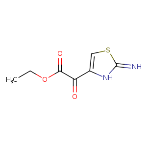 CCOC(=O)C(=O)c1csc(=N)[nH]1