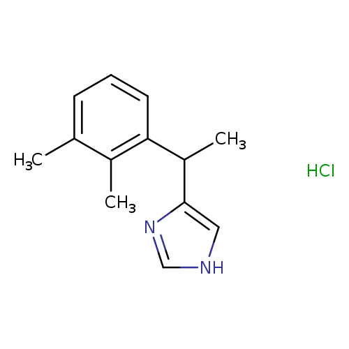 Cc1cccc(c1C)C(c1c[nH]cn1)C.Cl