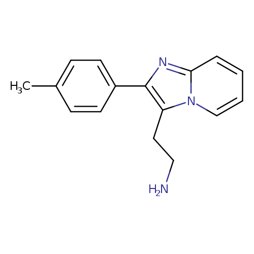NCCc1c(nc2n1cccc2)c1ccc(cc1)C