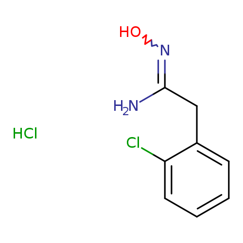 ON=C(Cc1ccccc1Cl)N.Cl