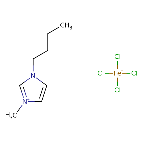 Cl[Fe-](Cl)(Cl)Cl.CCCCn1cc[n+](c1)C