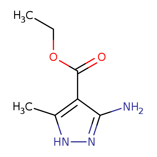 CCOC(=O)c1c(C)[nH]nc1N