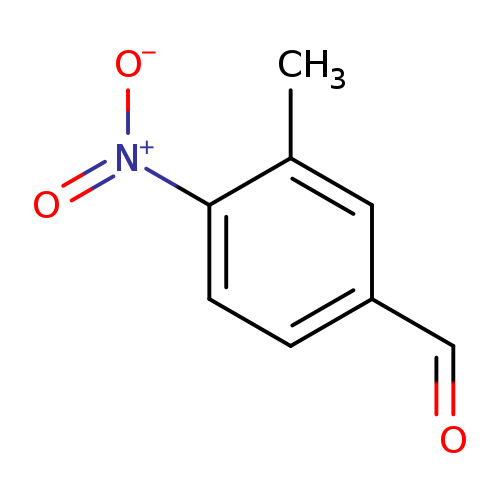 O=Cc1ccc(c(c1)C)[N+](=O)[O-]