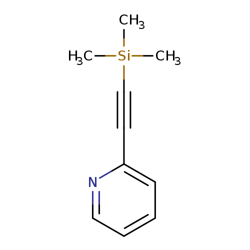 C[Si](C#Cc1ccccn1)(C)C