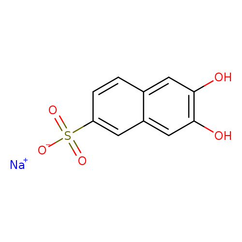 Oc1cc2cc(ccc2cc1O)S(=O)(=O)[O-].[Na+]