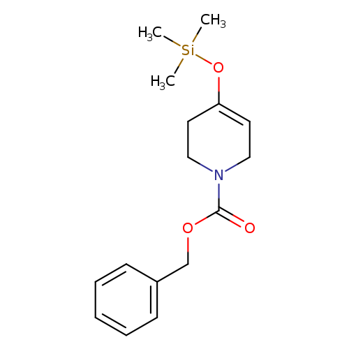 O=C(N1CCC(=CC1)O[Si](C)(C)C)OCc1ccccc1
