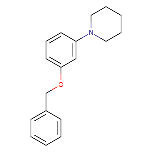 C1CCN(CC1)c1cccc(c1)OCc1ccccc1