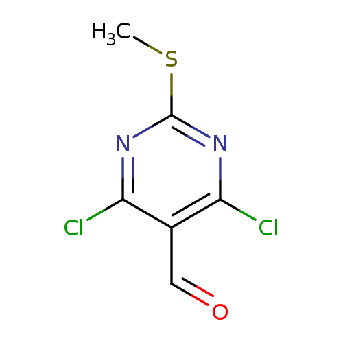 CSc1nc(Cl)c(c(n1)Cl)C=O