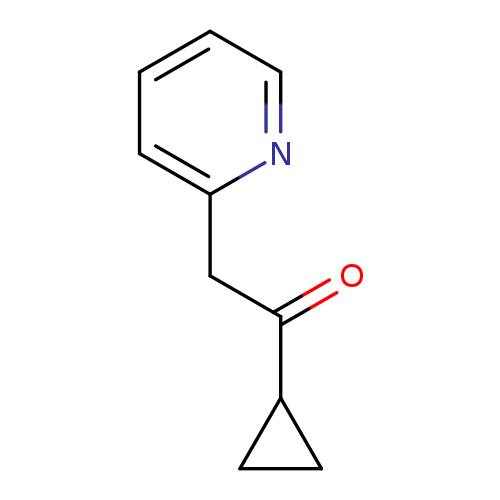 O=C(C1CC1)Cc1ccccn1