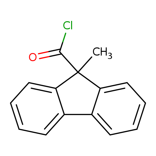 ClC(=O)C1(C)c2ccccc2c2c1cccc2