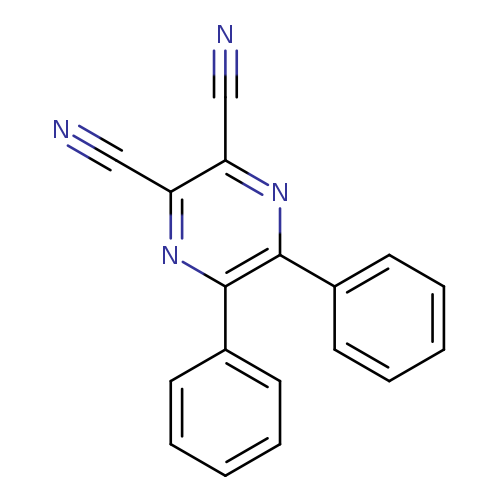 N#Cc1nc(c2ccccc2)c(nc1C#N)c1ccccc1