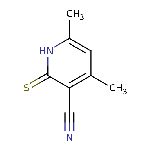 Cc1cc(C)[nH]c(=S)c1C#N