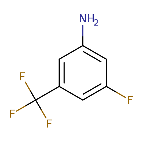 Nc1cc(F)cc(c1)C(F)(F)F