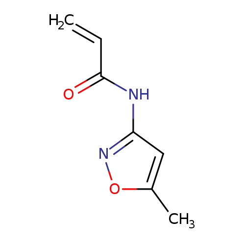 Cc1cc(no1)NC(=O)C=C