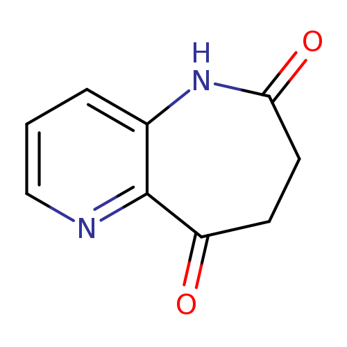 O=C1CCC(=O)c2c(N1)cccn2