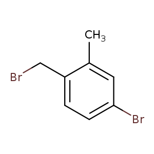 BrCc1ccc(cc1C)Br
