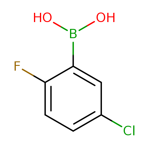 Clc1ccc(c(c1)B(O)O)F