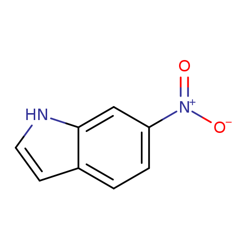 [O-][N+](=O)c1ccc2c(c1)[nH]cc2