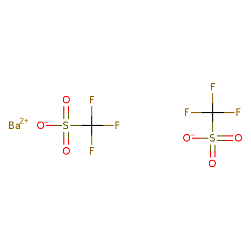 FC(S(=O)(=O)[O-])(F)F.FC(S(=O)(=O)[O-])(F)F.[Ba+2]