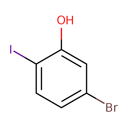 Brc1ccc(c(c1)O)I