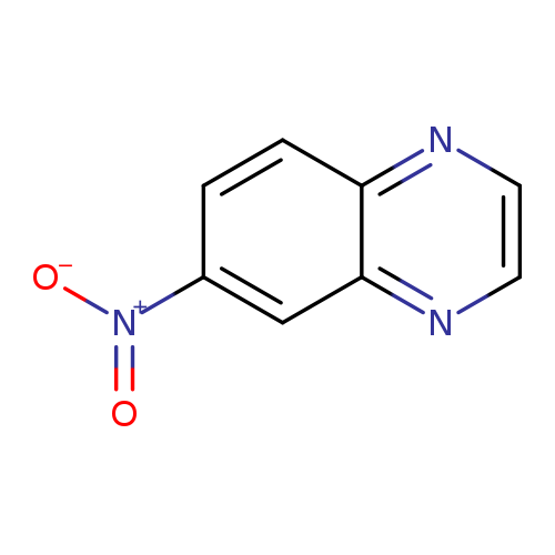 [O-][N+](=O)c1ccc2c(c1)nccn2