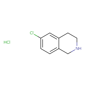 Clc1ccc2c(c1)CCNC2.Cl