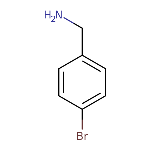 NCc1ccc(cc1)Br