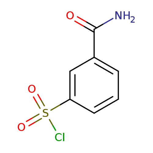 NC(=O)c1cccc(c1)S(=O)(=O)Cl