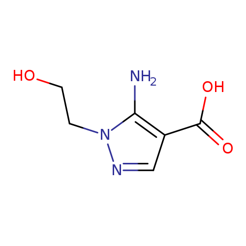 OCCn1ncc(c1N)C(=O)O