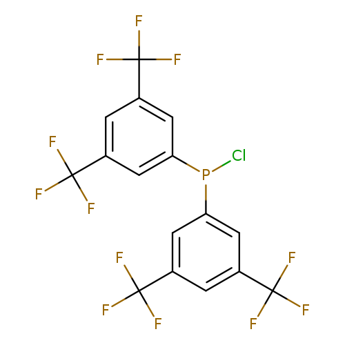 ClP(c1cc(cc(c1)C(F)(F)F)C(F)(F)F)c1cc(cc(c1)C(F)(F)F)C(F)(F)F