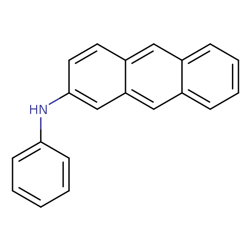 c1ccc(cc1)Nc1ccc2c(c1)cc1c(c2)cccc1