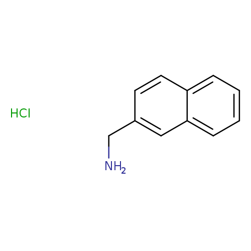 NCc1ccc2c(c1)cccc2.Cl