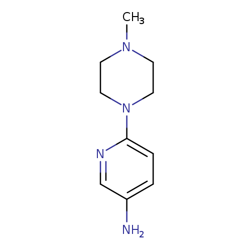 CN1CCN(CC1)c1ccc(cn1)N