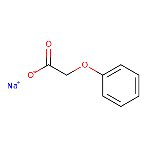 [O-]C(=O)COc1ccccc1.[Na+]
